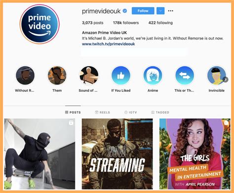 amazon prime video instagram|amazon prime clips.